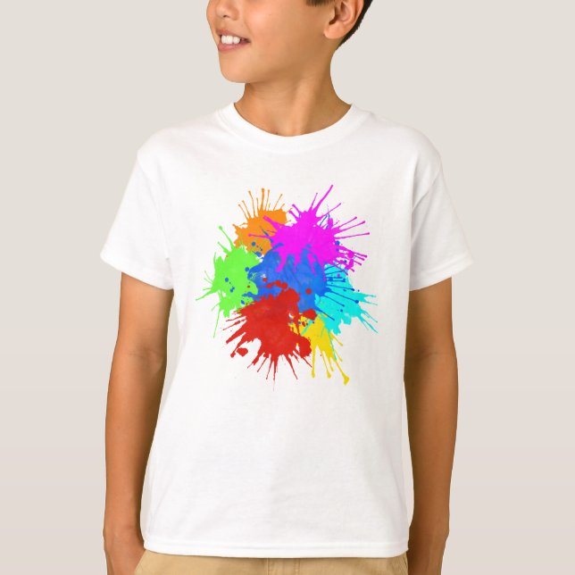 T-shirt holiES - éclabousse autour de 2 + vos idées (Devant)