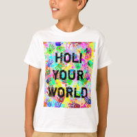 holiES - mains éclaboussures colorées grunge motif