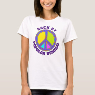 T-shirt holiES - panneau coloré PEACE + vos idées