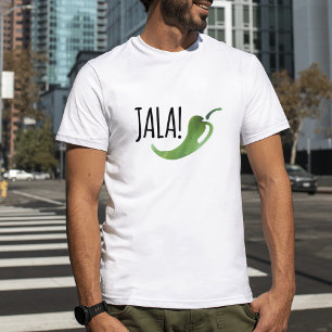 T-shirt Holla Jalapeno Drôle Tee Homme