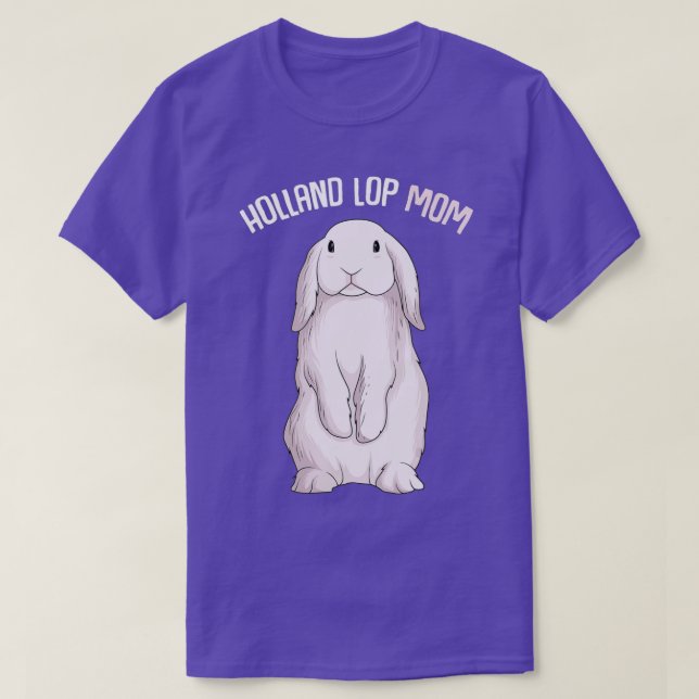 T-shirt Holland Lop Lapin Lapin Maman Femmes (Design devant)
