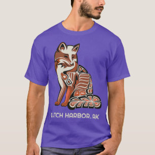 T-shirt Hollandais Harbour Alaska Native American Tribal F