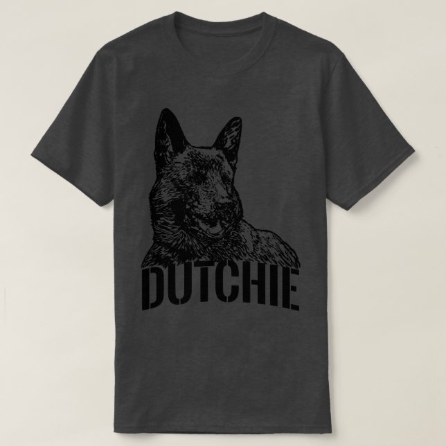 T-shirt Hollandais Shepherd Dutchie (2) (Design devant)
