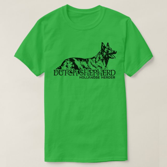 T-shirt Hollandais Shepherd Dutchie (4) (Design devant)