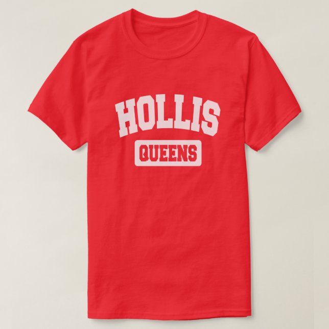 T-shirt Hollis, Queens, New York (Design devant)