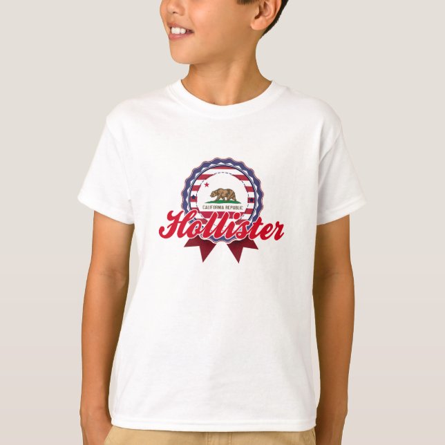 T-shirt Hollister, CA (Devant)