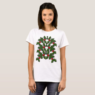 T-Shirt - Holly Feuilles et Berries