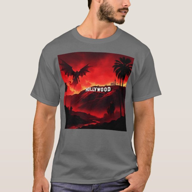 T-shirt Hollyweird (Devant)