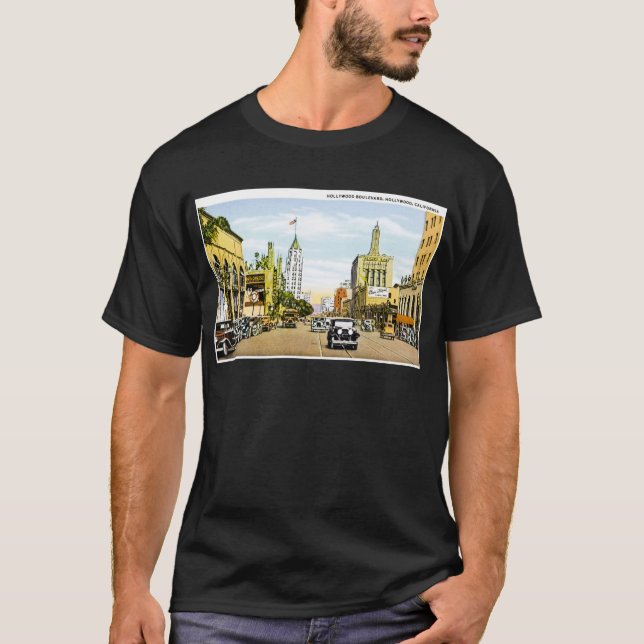T-shirt Hollywood Boulevard, Hollywood, la Californie