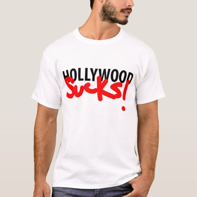 T-SHIRT HOLLYWOOD SUCE (Devant)