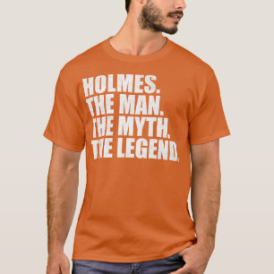 T-shirt Holmes Nom de famille Holmes nom de famille Holmes