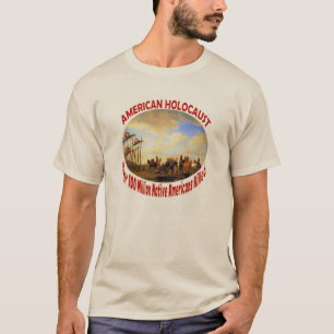 T-shirt Holocauste américain