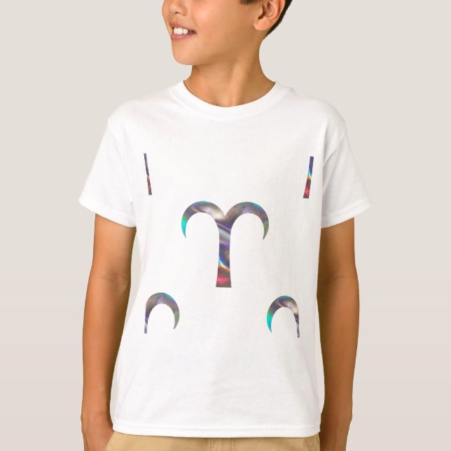 T-shirt hologramme Aries (Devant)