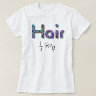 T-shirt Holographique Neon Parties scintillant Hair Stylli