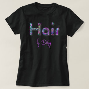 T-shirt Holographique Neon Parties scintillant Hair Stylli