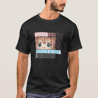 T-shirt Hololive ID Ayunda Risu