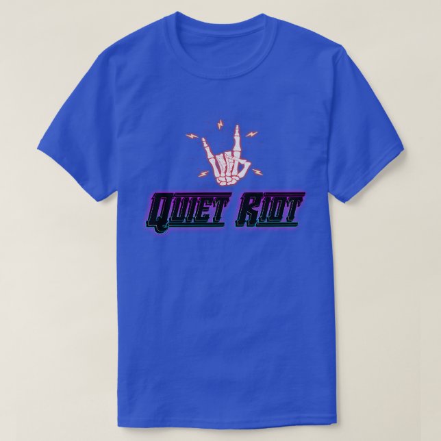 T-shirt holotren tranquille émeute (Design devant)