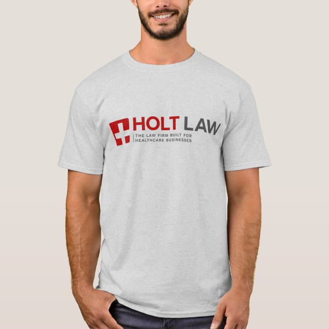 T-shirt Holt Law Men (Devant)
