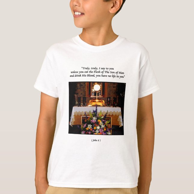 T-shirt Holy Eucharist (Devant)
