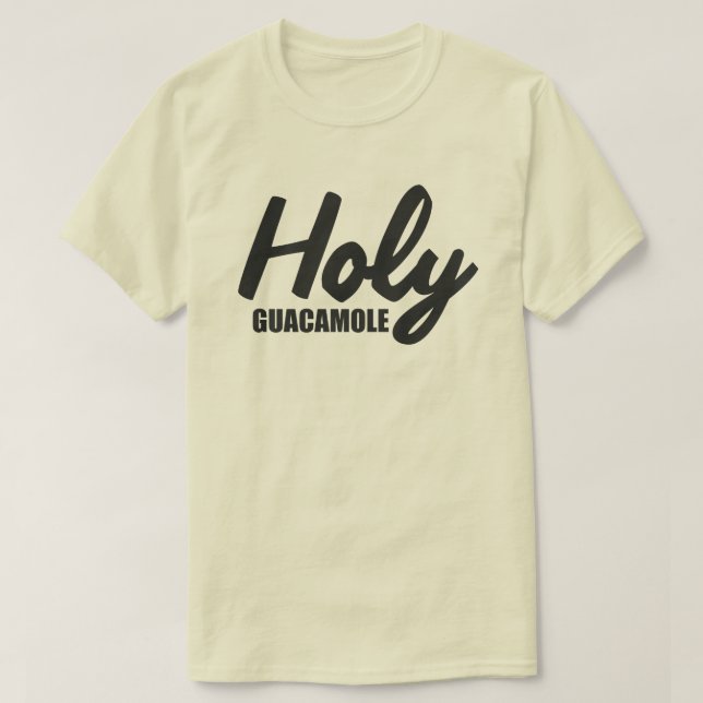 T-SHIRT HOLY GUACAMOLE (Design devant)