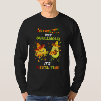 T-shirt Holy Guacamole Avocado Mexican Mexican Evening