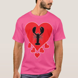 T-shirt Homard Amoureux des animaux Saint Valentin Homard