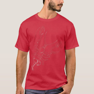T-shirt Homard amusant vintage