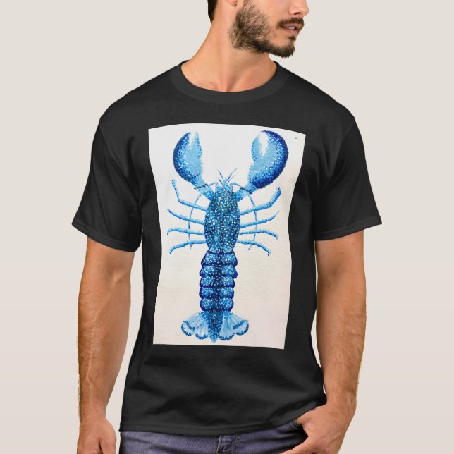 T-shirt Homard Bleu (Devant)