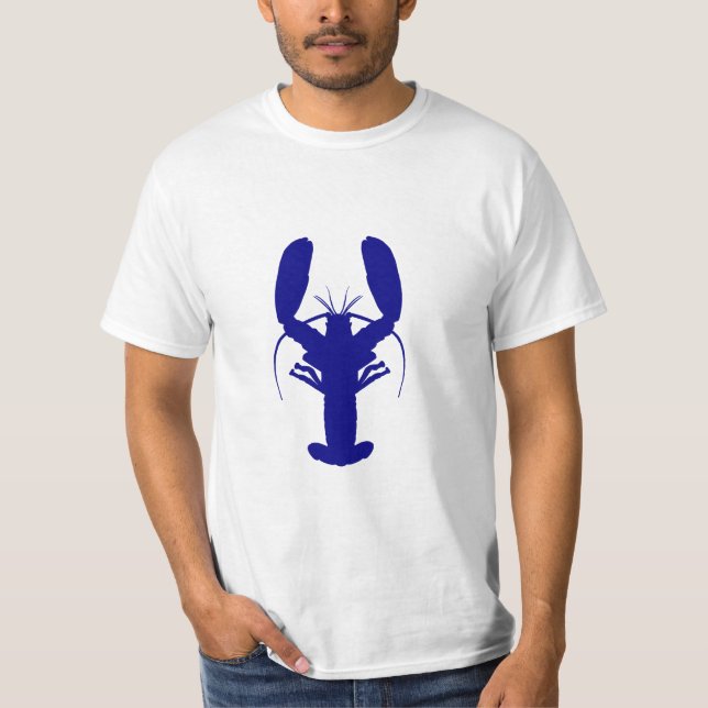 T-shirt Homard bleu de la Marine (Devant)