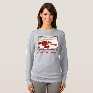 T-shirt Homard comique, Épisseuse, Épisseuse, modifier, aj