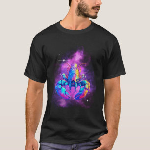 T-shirt Homard de l'océan dans le monde cosmique