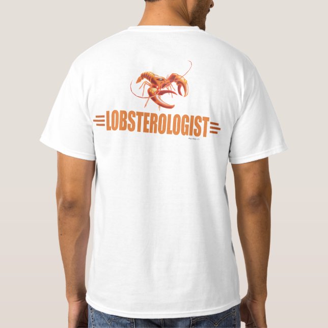T-shirt Homard drôle (Dos)