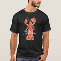 Homard Écrevisse Crustacé Peint à la Main 
