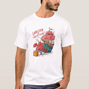 T-shirt Homard en vacances