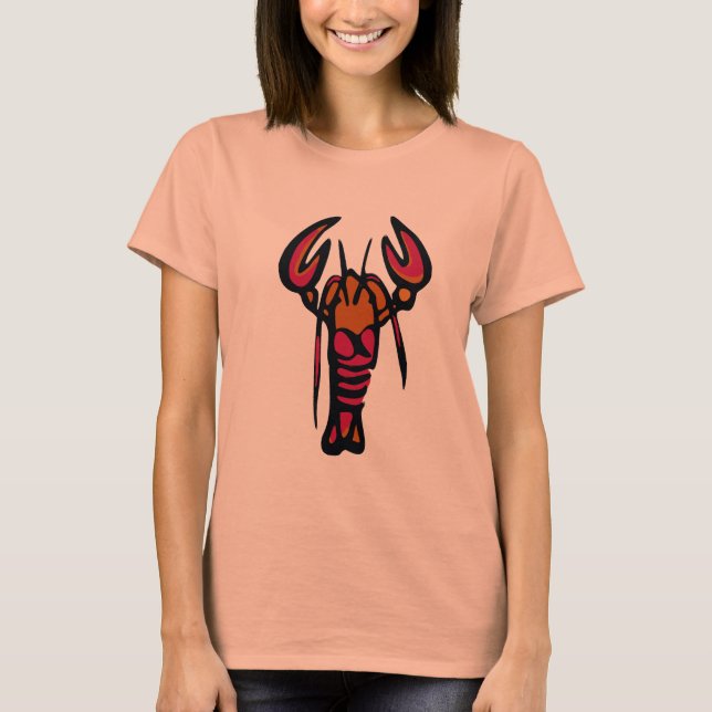 T-shirt Homard, Épisseuse, Épisseuse (Devant)