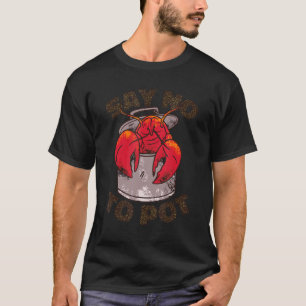 T-shirt Homard Non À Pot Homard Rouge Fruits de mer Homard