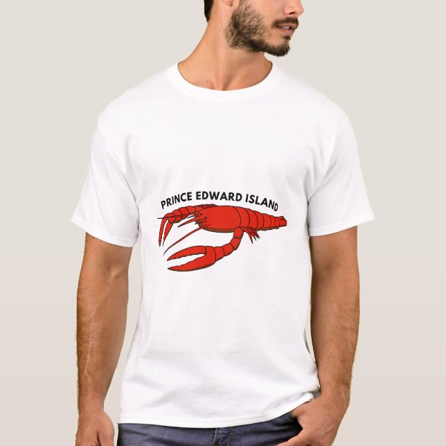 T-shirt homard PEI (Devant)