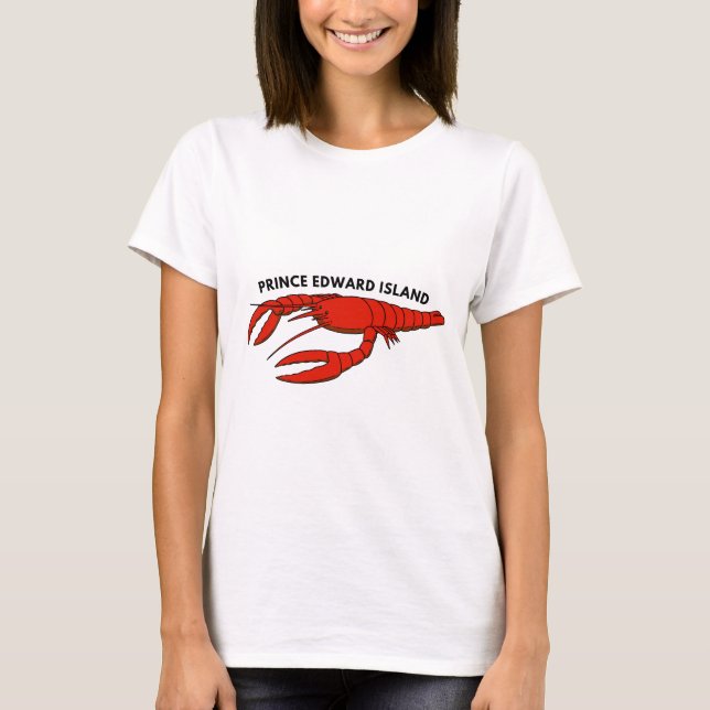 T-shirt homard PEI (Devant)