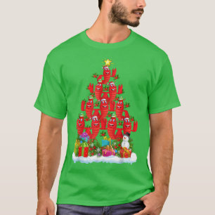 T-shirt Homard Poisson Louvain Noël Fête Drôle Homard Chri