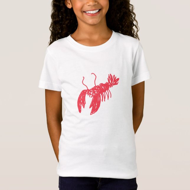 T-Shirt Homard rouge (Devant)
