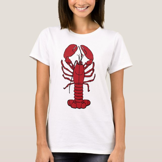 T-shirt Homard rouge (Devant)