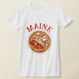 T-shirt Homard Soupe Bisque Cuisine de fruits de mer Maine