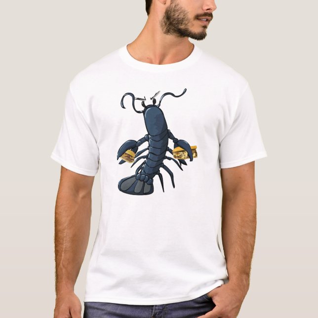 T-shirt homard stabby d'équipe (Devant)