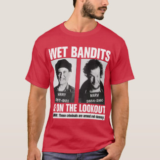 T-shirt Home Alone Wet Bandits famille rétro