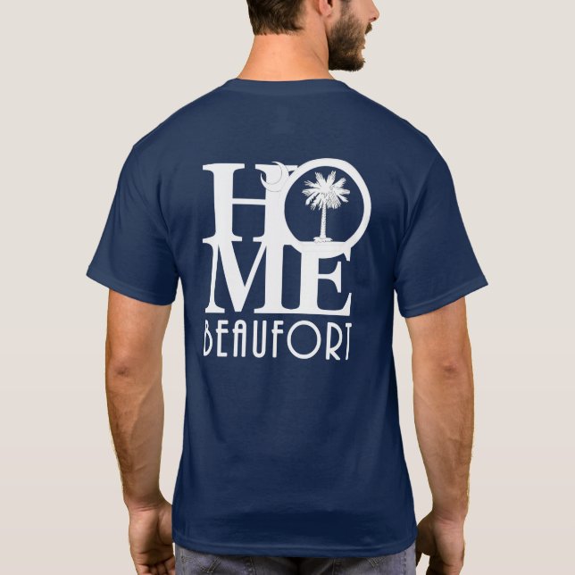 T-shirt HOME Beaufort SC (Dos)