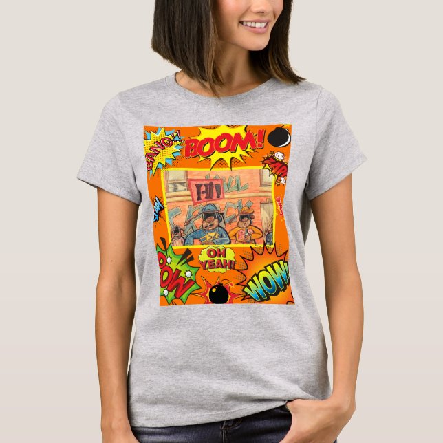T-shirt Home Boys des années 1990 (Greg T) (Devant)