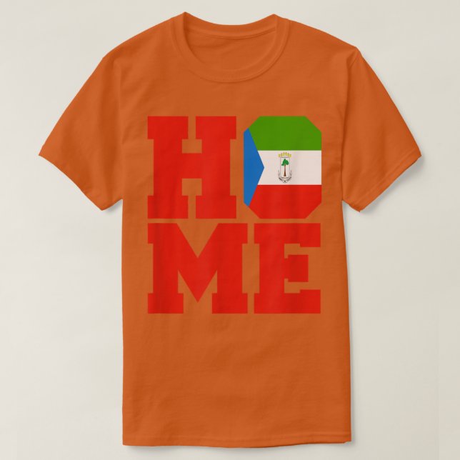 T-shirt HOME  Equatorial Guinea  (Design devant)