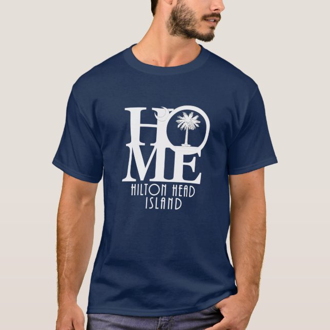 T-shirt HOME Hilton Head Island (Devant)