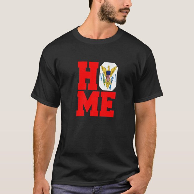 T-shirt HOME Îles Vierges (Devant)