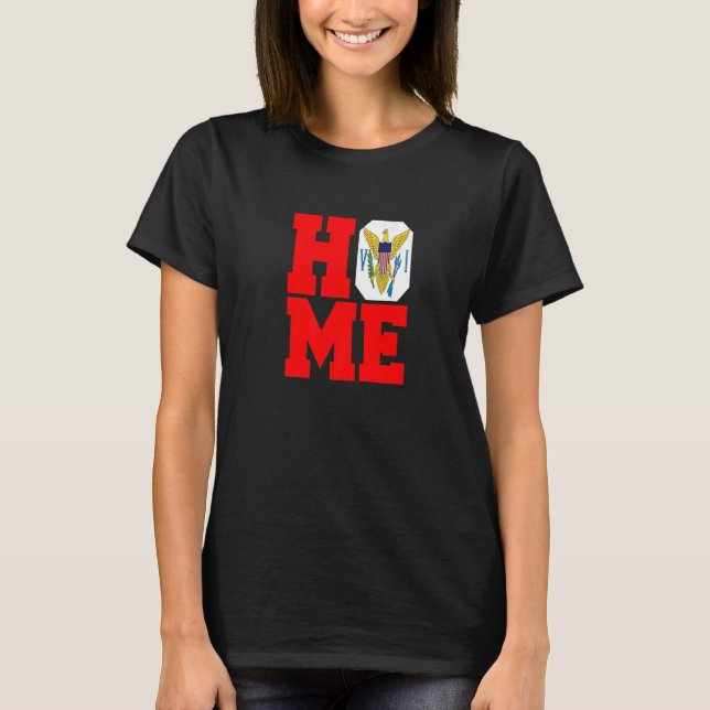 T-shirt HOME Îles Vierges (Devant)